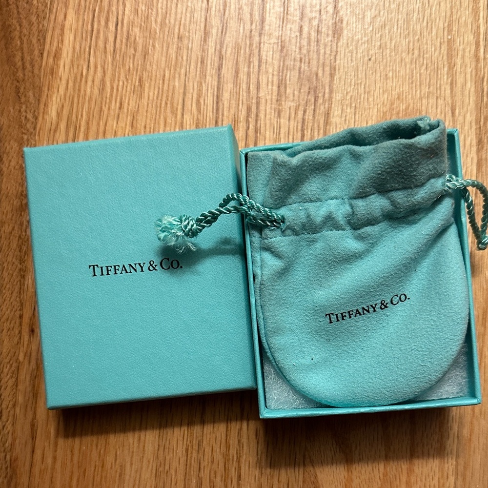 Tiffany & Co. Turquoise Box and Pouch Set